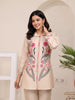 BEIGE EMBROIDERED — Beige Kurta Set