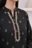 BLACK EMBROIDERED — Black Kurta Set