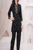 BLACK EMBROIDERED — Black Kurta Set
