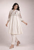 IVORY FLORAL EMBROIDERED — Kurta Set