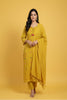 MUSTARD EMBROIDERED — KURTA SET