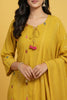 MUSTARD EMBROIDERED — KURTA SET