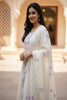 OFF WHITE LILAC EMBROIDERED — Kurta Set With Dupatta
