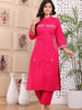 PINK EMBROIDERED — Kurta Set