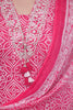 Pink Printed Kurti Set with Dupatta