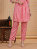 PINK PRINTED — Pink Printed Kurta Set