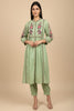 SAGE GREEN EMBROIDERED — Kurta Set
