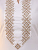 WHITE GOLD EMBROIDERED — White Kurta Set